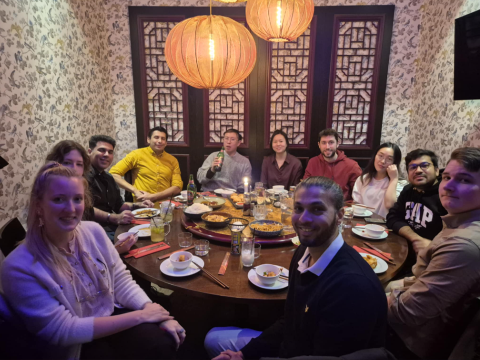 Food club dinner at Formosa